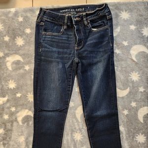 American Eagle Dark Wash Jegging Size 6 Short